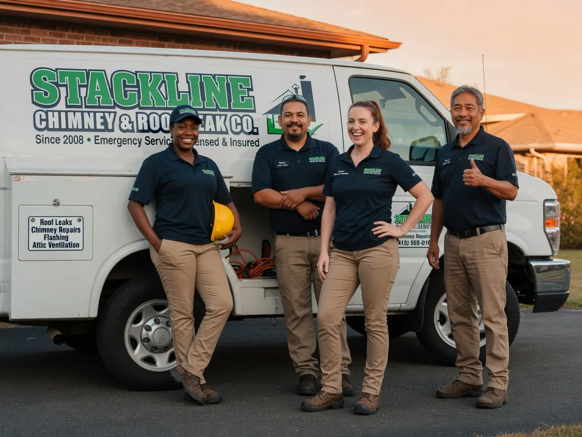 Chimney flashing repair company in New Troy, MI